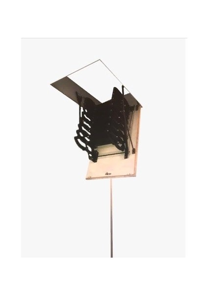 Makaslı 60X70 cm Katlanır Çatı Merdiveni