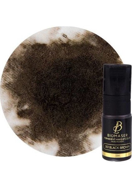 Kalıcı Makyaj Nano Pigment-Yüksek Tutarlılık Boya Black Brown