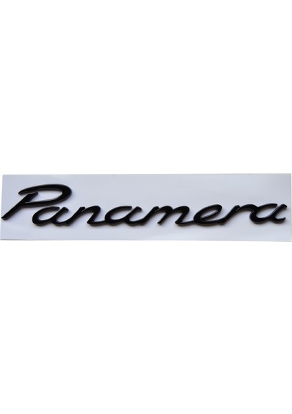 Porsche 'panamera' Bagaj Yazısı Siyah 970 559 237 08