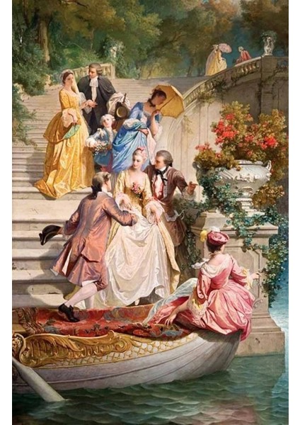 Marcel Kristal Klasik Serisi Elmas Mozaik Tablo 46 x 69 cm