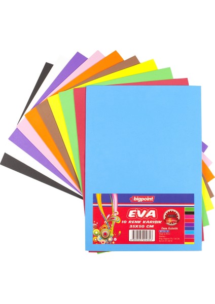 Bp730-35 Eva 35X50 10 Renk Karısık