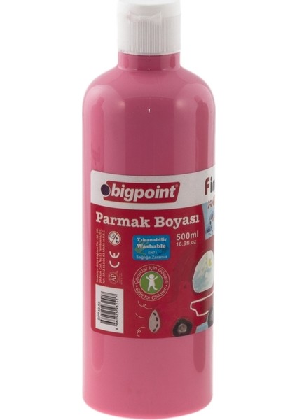 Parmak Boyası 500 Ml Pembe