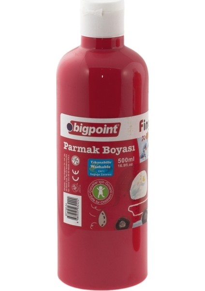 Parmak Boyası 500 Ml Kırmızı