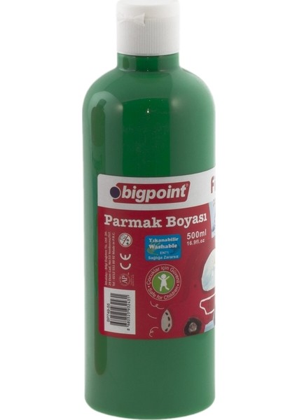Parmak Boyası 500 Ml Yeşil
