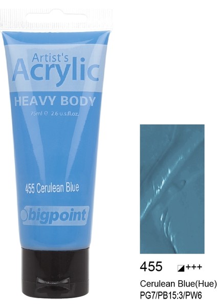 Akrilik Boya 75 Ml Crulean Blue 455