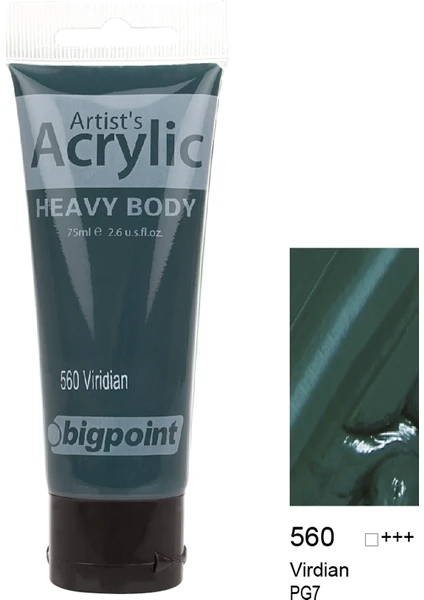 Akrilik Boya 75 Ml Viridian 560