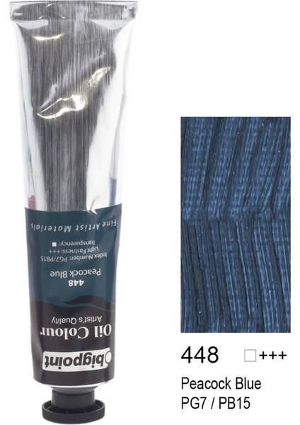 Yaglı Boya 45 Ml Peacock Blue 448
