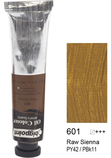 Yaglı Boya 45 Ml Raw Sienna 601