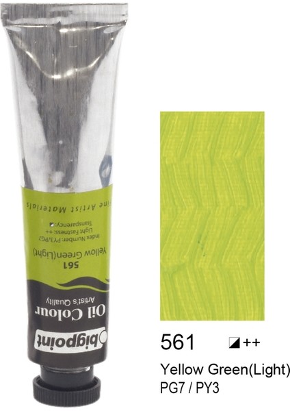 Yağlı Boya 200 Ml Yellow Green Lıght 561