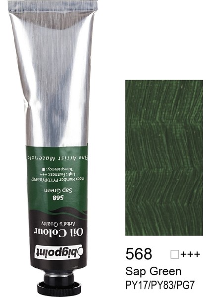 Yağlı Boya 200 Ml Sap Green 568