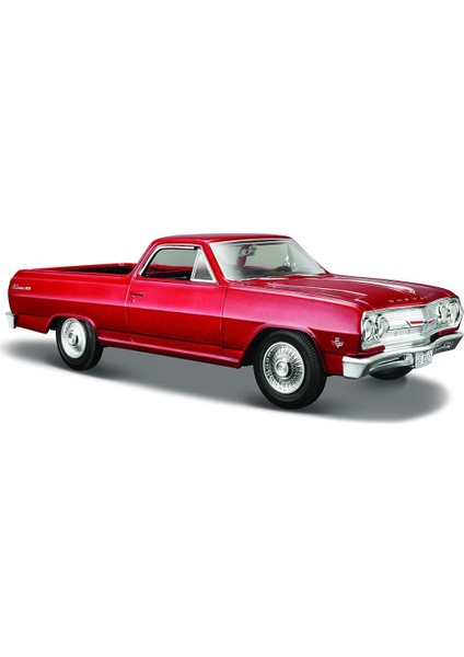 1965 Chevrolet El Camino Kırmızı 1/25 Model Araba