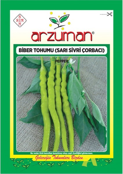 Biber Tohumu -Sarı Sivri Çorbacı- (10 Gr)