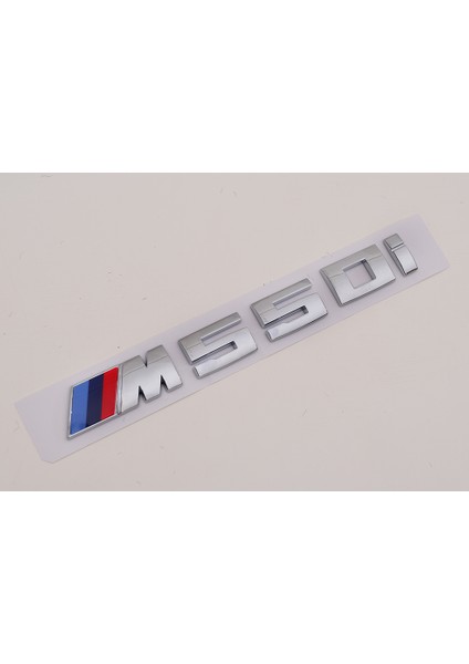 Bmw M550I Yazı Krom