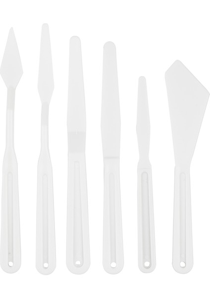 155 Palette Knife Set (Plastik Spatula)  Bpp155