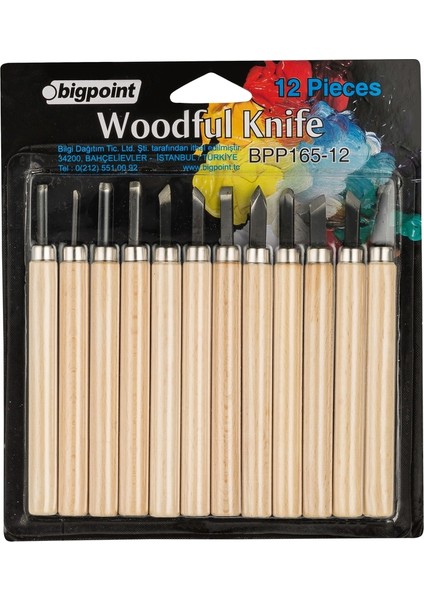 Pe5421g12 Graver Knife 12 Li Set Bpp16512