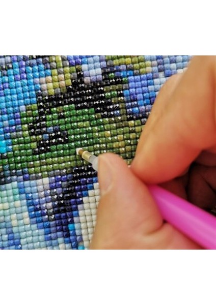 Dere Kenarında Köy Evi Tablo su 61 x 69 cm fırsatları