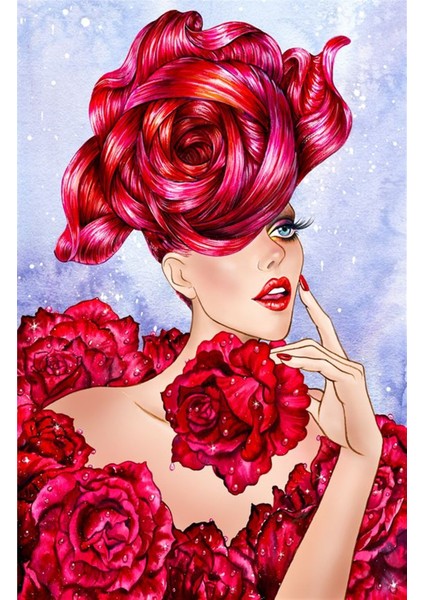 Marcel Sanat Elmas Mozaik Tablo 35 x 55 cm