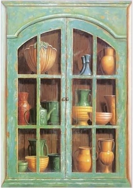 Eski Mutfaklar Elmas Mozaik Tablo