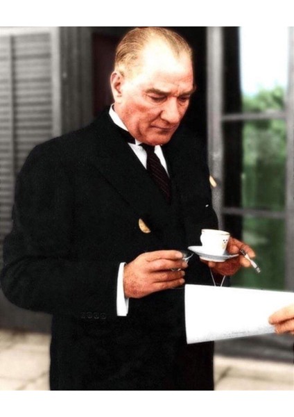 Marcel Sanat Atatürk Serisi Elmas Mozaik Tablo 45 x 55 cm