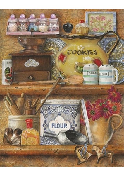 Marcel Mutfak Elmas Mozaik Tablo 46 x 58 cm