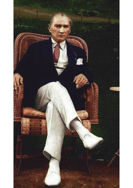 Marcel Sanat Atatürk Elmas Mozaik Tablo 35 x 60 cm