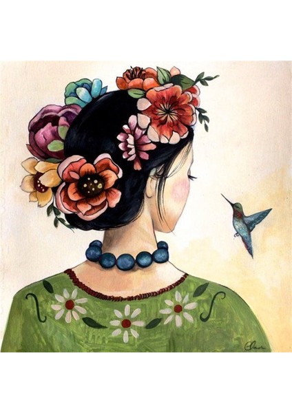 Marcel Modern Serisi Elmas Mozaik Tablo 51 x 51 cm