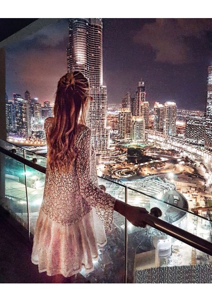 Işıklı Gece Marcel Sanat 46 x 56