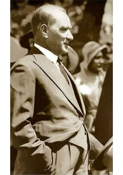 Marcel Sanat Atatürk Serisi Elmas Mozaik Tablo 35 x 55 cm