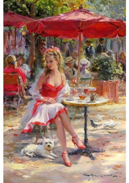 Retro-Vintage Elmas Mozaik Tablo 43 x 66 cm