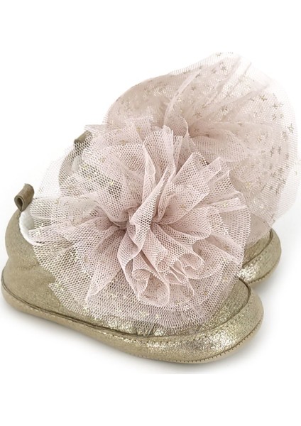 Tüllü Cırtlı Bebek Ayakkabı