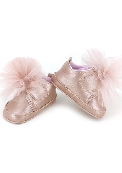 Tüllü Cırtlı Bebek Ayakkabı modelleri