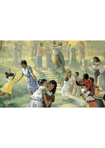 Cennette Ilk Buluşma Marcel Elmas Mozaik Tablo 79 x 51 cm