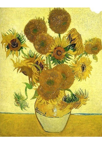 Van Gogh Ayçiçekleri Elmas Mozaik Tablo 46 x 58 cm