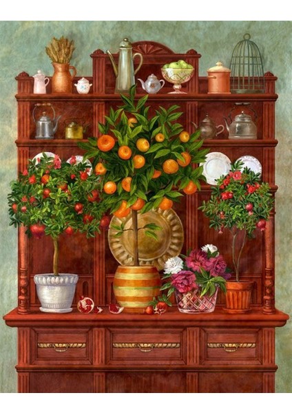 Marcel Modern Elmas Mozaik Tablo 46 x 58 cm