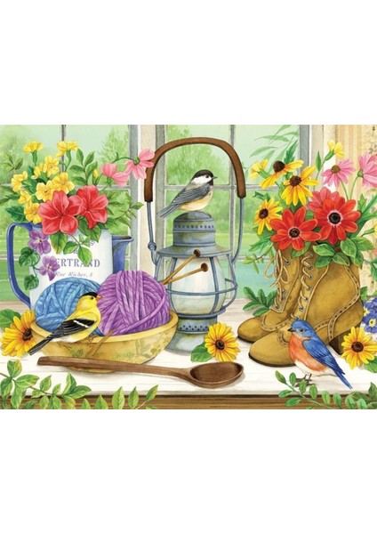 Marcel Home Serisi Elmas Mozaik Tablo 66 x 51 cm