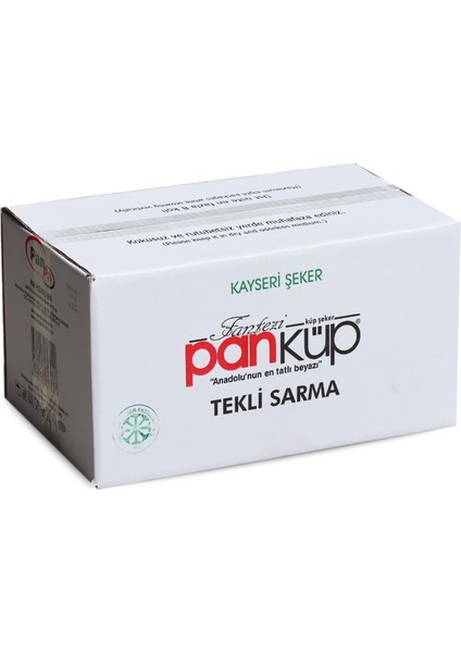 Kağıt Sargılı Küp Şeker 4 kg