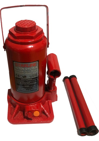 Hidrolik Şişe Kriko 15 Ton