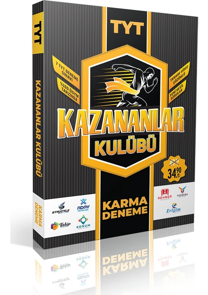 Paraf Yayınları TYT Kazananlar Kulübü Karma Denemeler