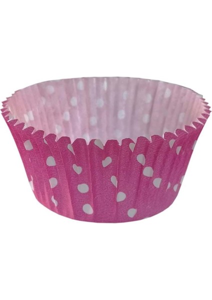 Cupcake Kapsül Pembe No:4 50X30 mm - 300'LÜ