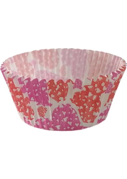 Cupcake Kapsül Sevgililer No:4 50X30 mm - 300'LÜ
