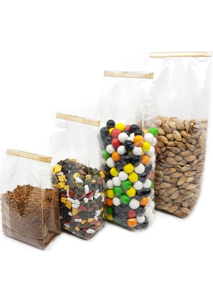 Tabanlı Torba Ağız Kapama Klipsi Beyaz 16 cm - 1000'LI modelleri