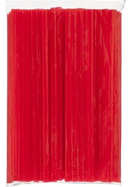Plastik Frozen Pipet Kırmızı - 100'LÜ
