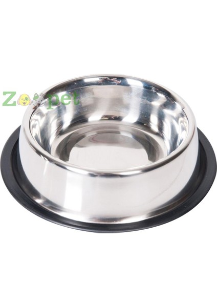 Çelik Kedi Köpek Mama Su Kabı Kaymaz Tabanlı 710 ml