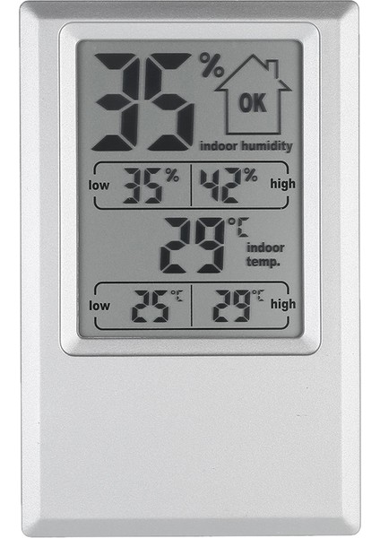 Mbw °C / F Dijital Termometre Higrometre Kapalı Sıcaklık (Yurt Dışından)