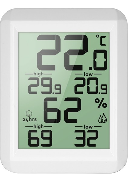 Mbw Mini LCD Dijital Kapalı Termometre Higrometre Odası (Yurt Dışından)