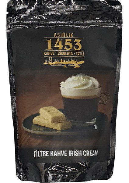 Asırlık Kahve 1453 Irısh Cream Filtre Kahve ( 200 gr )