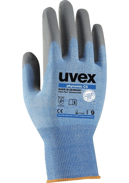 Uvex Phynomic C5 Kesilmeye Karşı Koruyucu Eldiven 10 numara