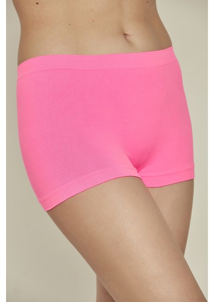 C13000 Dikişsiz Boxer Fuşya Neon