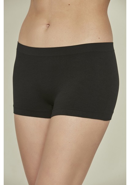 C13000 Dikişsiz Boxer Siyah