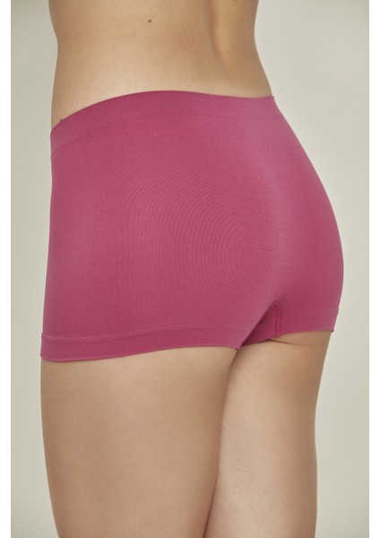 C13000 Dikişsiz Boxer Mürdüm